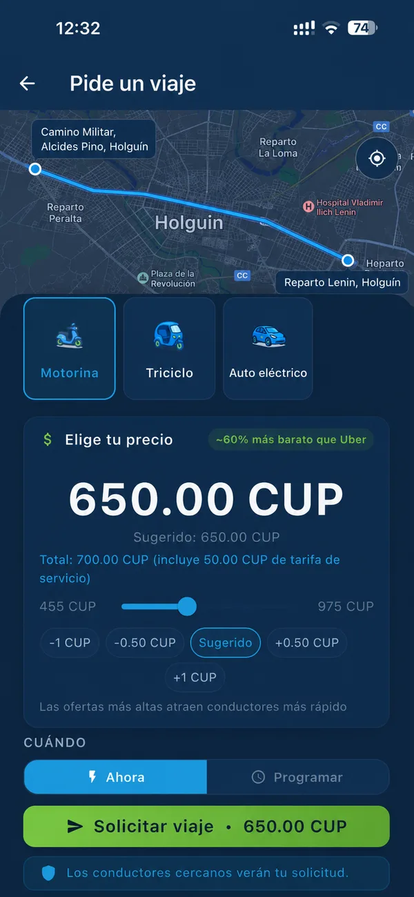Tú pones la tarifa